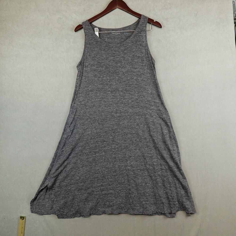 Eileen Fisher Tank Swing Dress A Line Size Small Gray